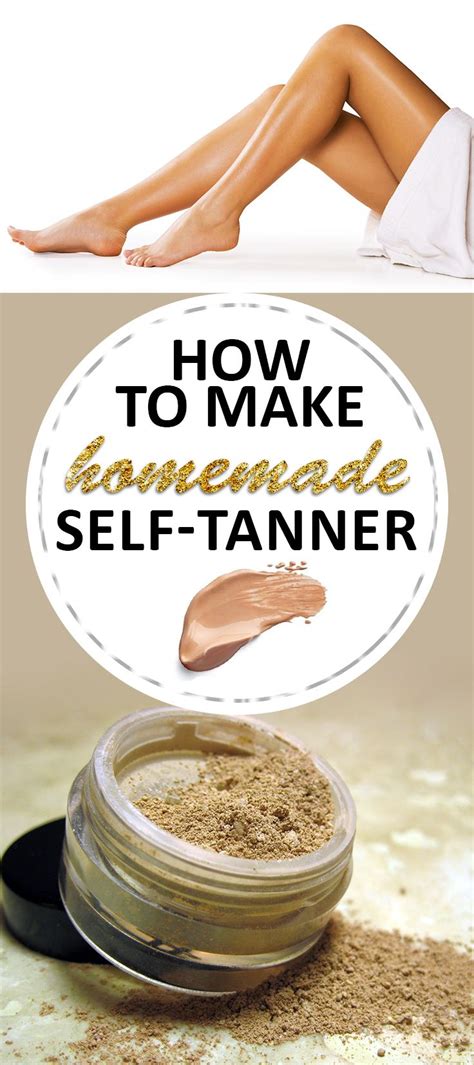 natural self tanner diy